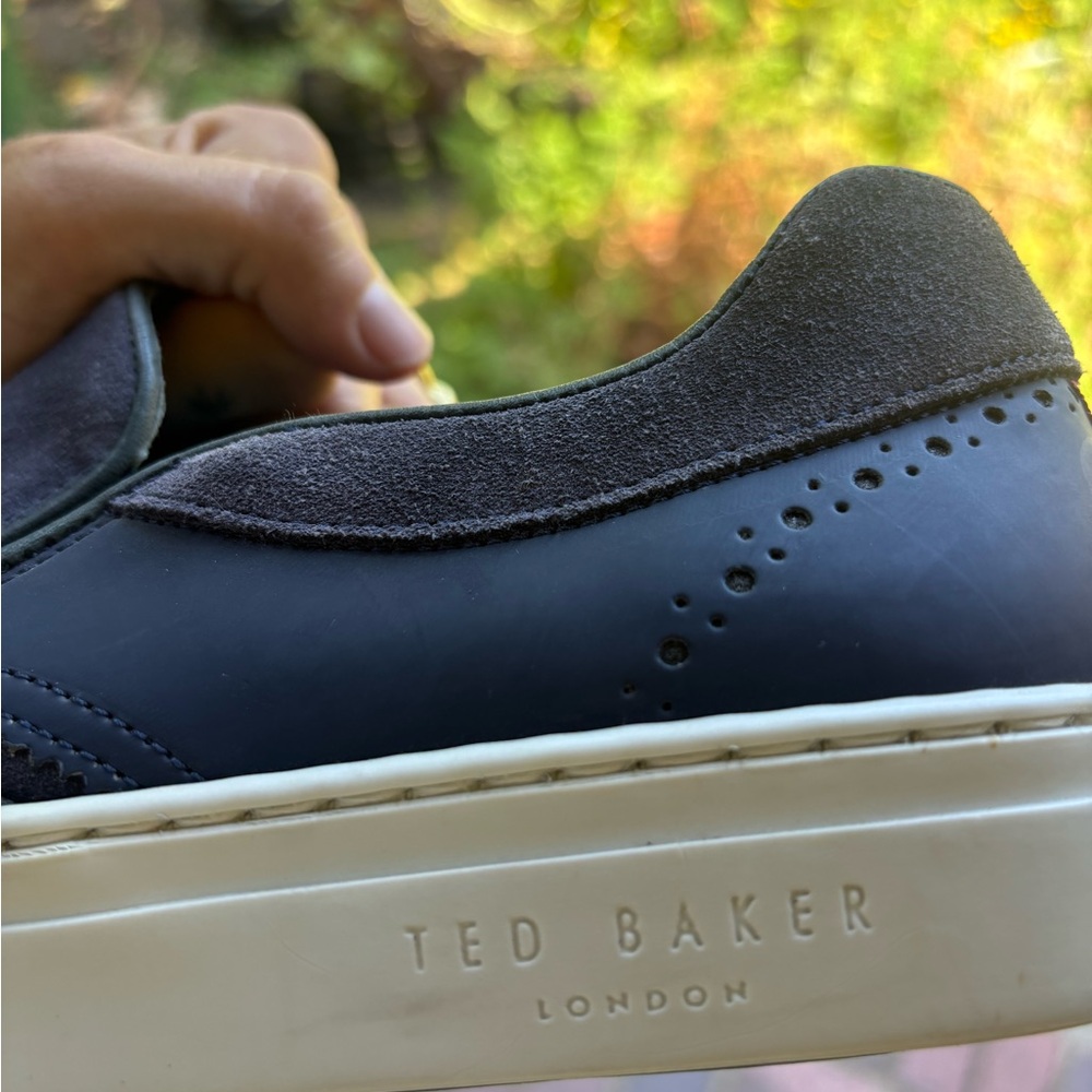 Ted baker navy slip ons. Never worn. Size 43. - Picture 4 of 6